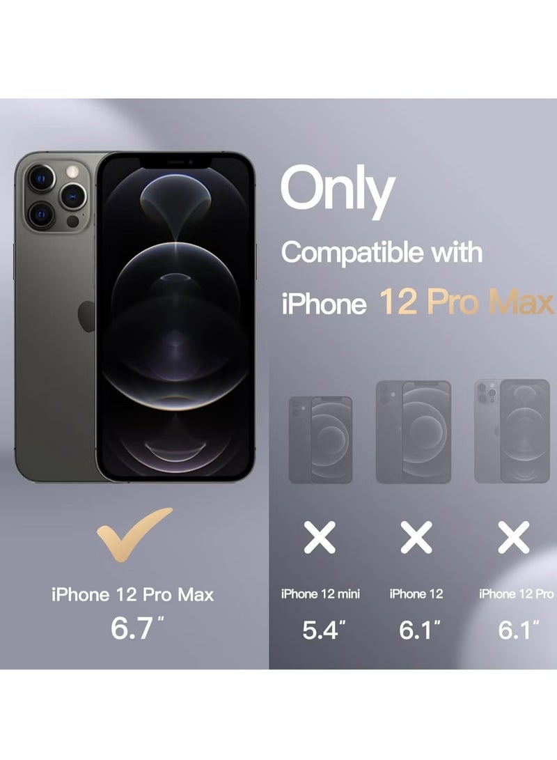 DUSALA iPhone 12 Pro Max Case, Liquid Silicone Phone Case for iPhone 12 Pro Max 6.7 Inch, Colorful Silky-Soft Protective Cover (Black) - Image 2