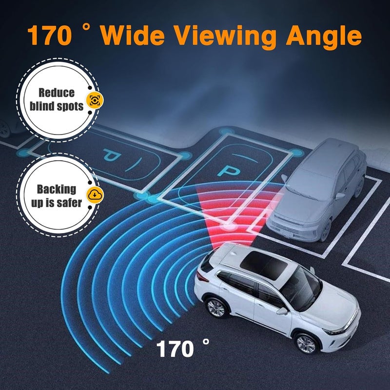 EVRBUL Rear View Backup Camera for Chrysler 300 and Dodge Charger (2011-2014) - Image 5