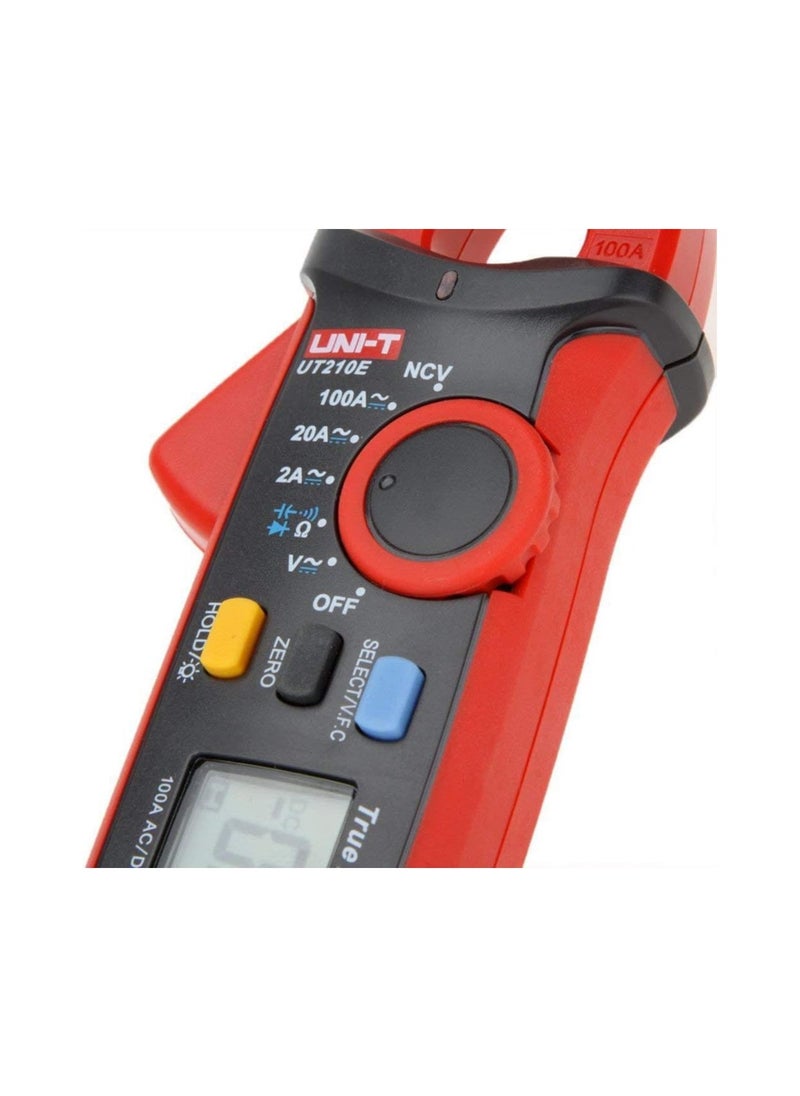 UNI-T UT210E Mini Digital AC DC Current Clamp Meter Voltage Voltmeter 100A Ammeter Pliers Electrical Frequency Tester