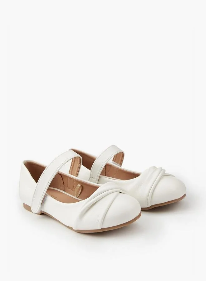 جونيورز حذاء باليرينا بنعل لاصق للبنات