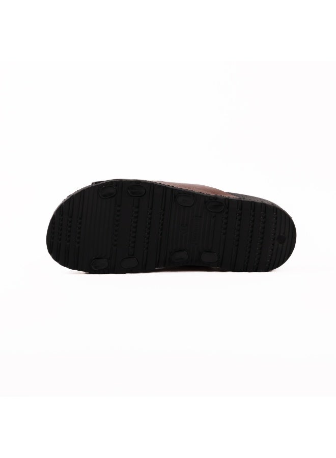 Onda Galaxy -x- Comfortable, Light Weight & Stylish Slide Slipper for Women  Black & Brick - Image 4