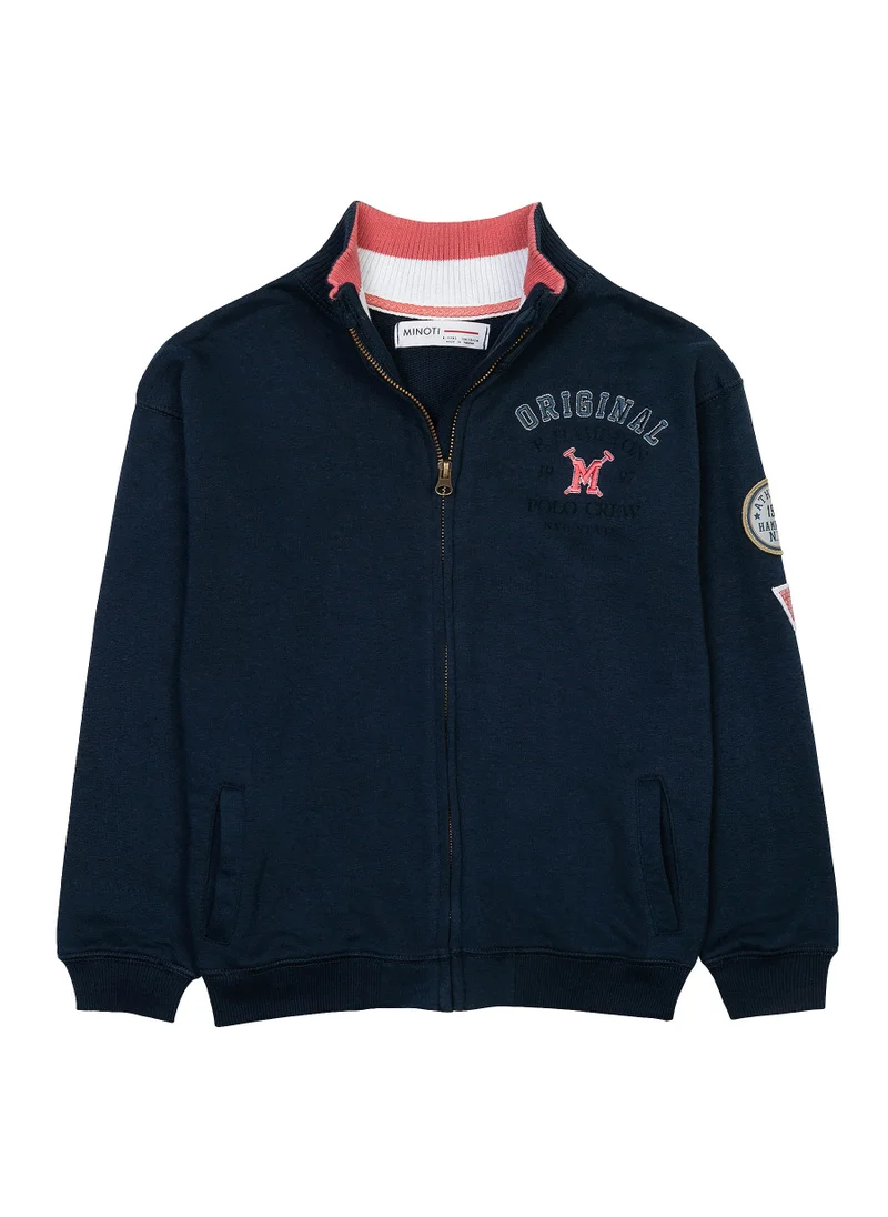 مينوتي Kids Boys  Zip Thru Sweatshirt