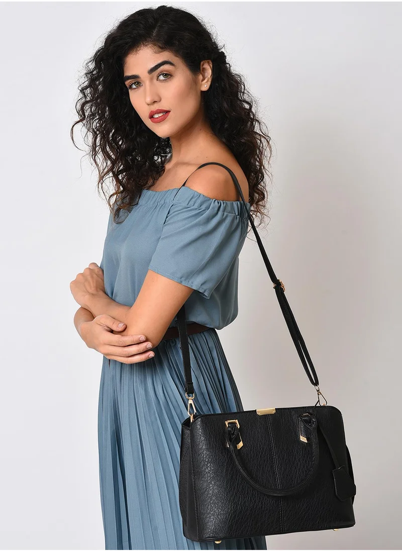صوص هاوت Elevated Essential Black Handbag