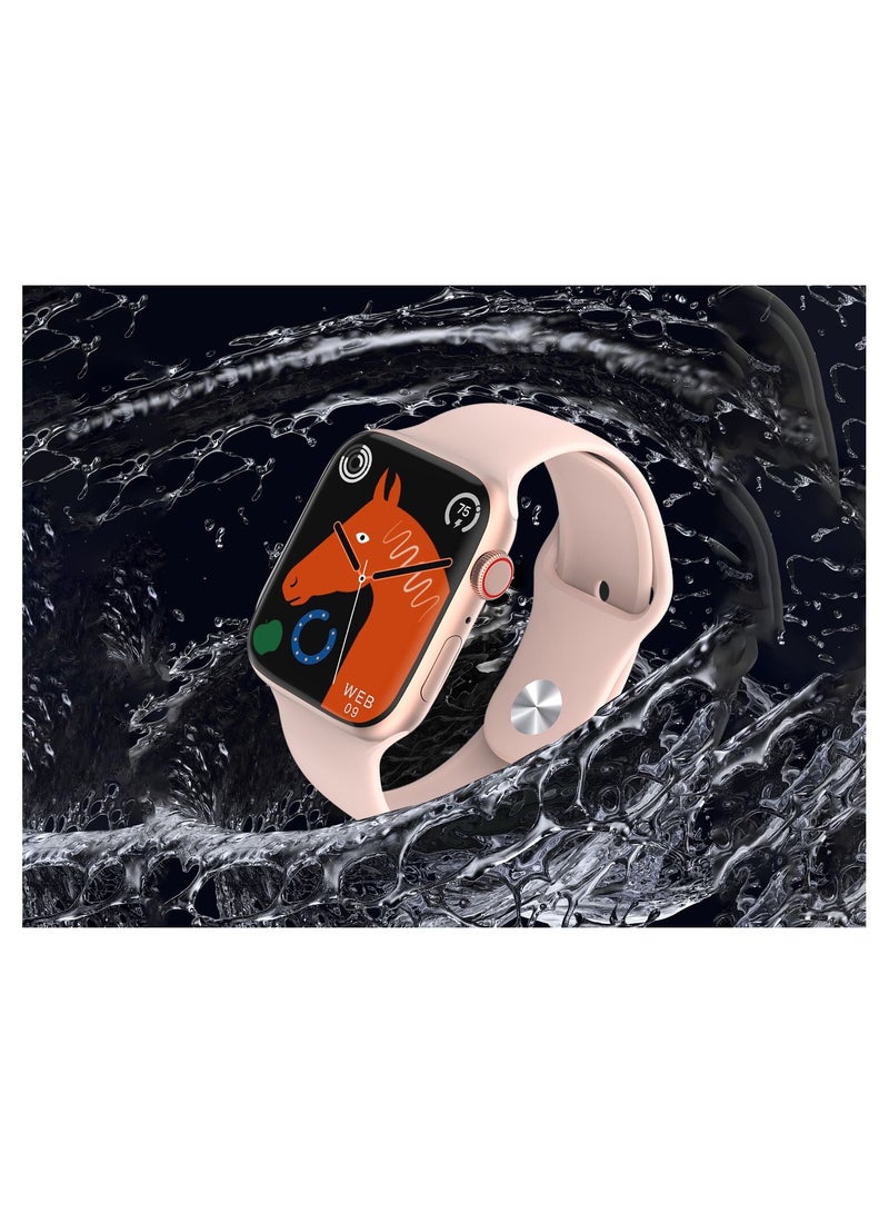 ليفور ساعة ذكية شاشة عرض 2.0 بوصة - ذهبي وردي - Image 2