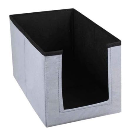 Non Woven Shirt Stacker Closet Organizer Shirts and Clothing Stacker/Cloth Storage Foldable Wardrobe/Closet Organizer/Garment Cover for Wardrobe Organize (Pack of 1, Light Blue)  - Image 1