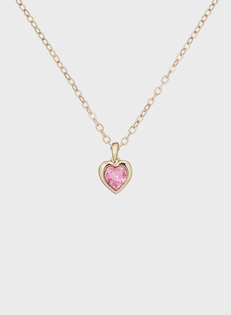 Ted Baker Hannela Crystal Heart Pendant