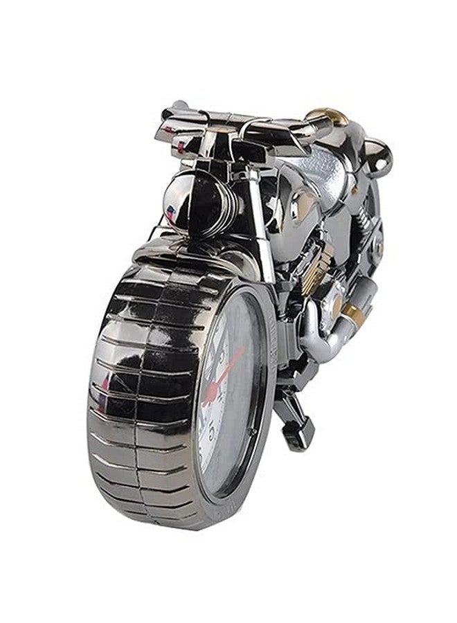 BHOOLU&GOOLU Retro Style Motorcycle Shape Alarm Clock - Creative Showpiece - Home Decorator- 1Piece/Box - Image 5
