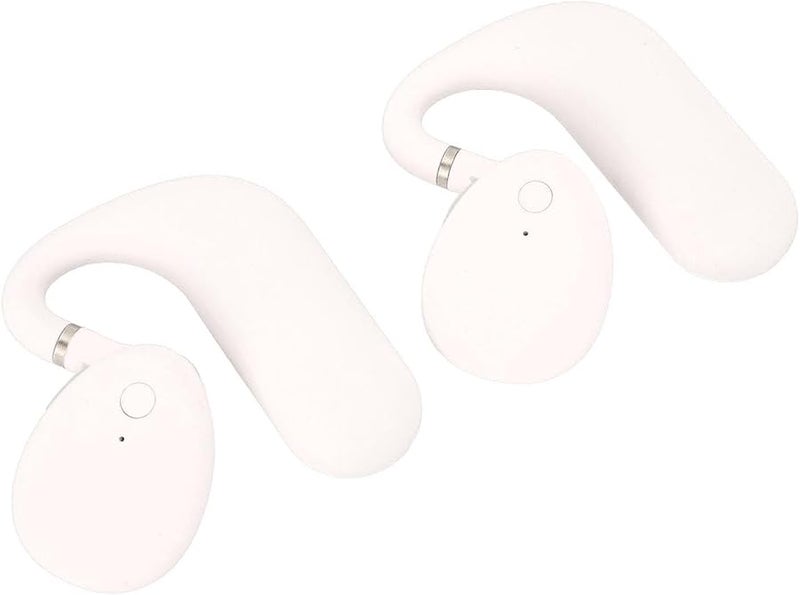 USB Heated Earmuffs 3 Level Temperature Control Adjustable Warm Earpads For Outdoor Work Winter Sports White - Image 4