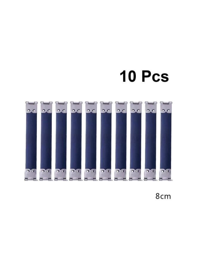 klarako 10PCS Metal Internal Flex Frames Kiss Clasp Bulk Spring Clips Purse Frame Coin Handbag Hinges for Clasp Bag Coin Purse  - Image 4