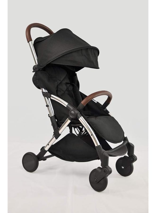 إيروريكس عربة أطفال سكاي القابلة للطي باللون الأسود - Image 5