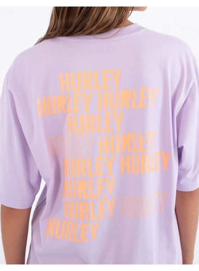 Hurley  BEGINNING OF AN ERA OVERSIZED TEE for Women | Best Price UAE