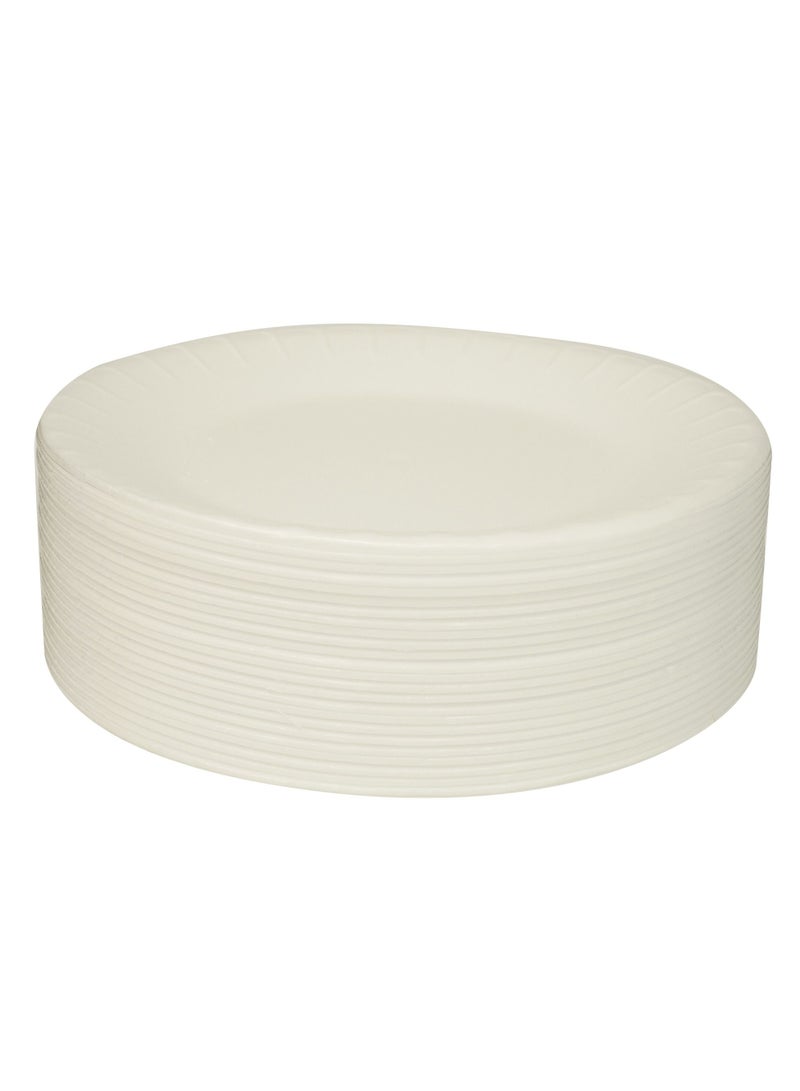 IDEAL PACK FOAM PLATE 9 INCH PACK OF 25 - Image 2