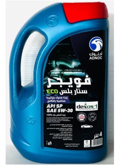 ADNOC Voyager Star Plus Eco 5W30 Fully Synthetic Engine Oil 4Ltr  - Image 2