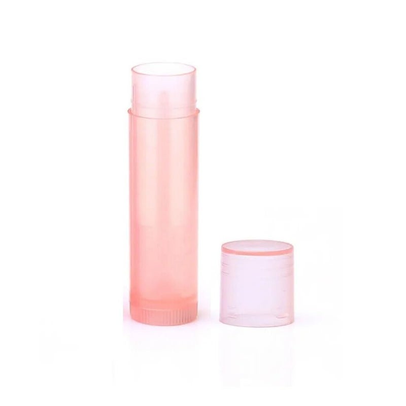 M.C. PIPWALA MC PIPWALA 5 Gm Empty ChapstickLip Stick Tube Container for Lipstick Lip Balm Cosmetic and Makeup Use 24 PCS Pink  - Image 1