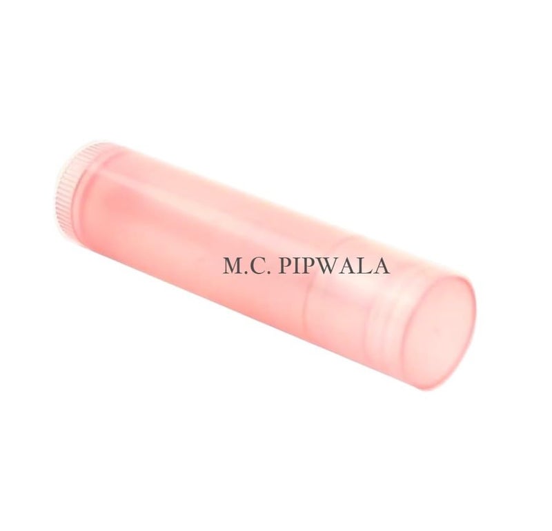 M.C. PIPWALA MC PIPWALA 5 Gm Empty ChapstickLip Stick Tube Container for Lipstick Lip Balm Cosmetic and Makeup Use 24 PCS Pink  - Image 3