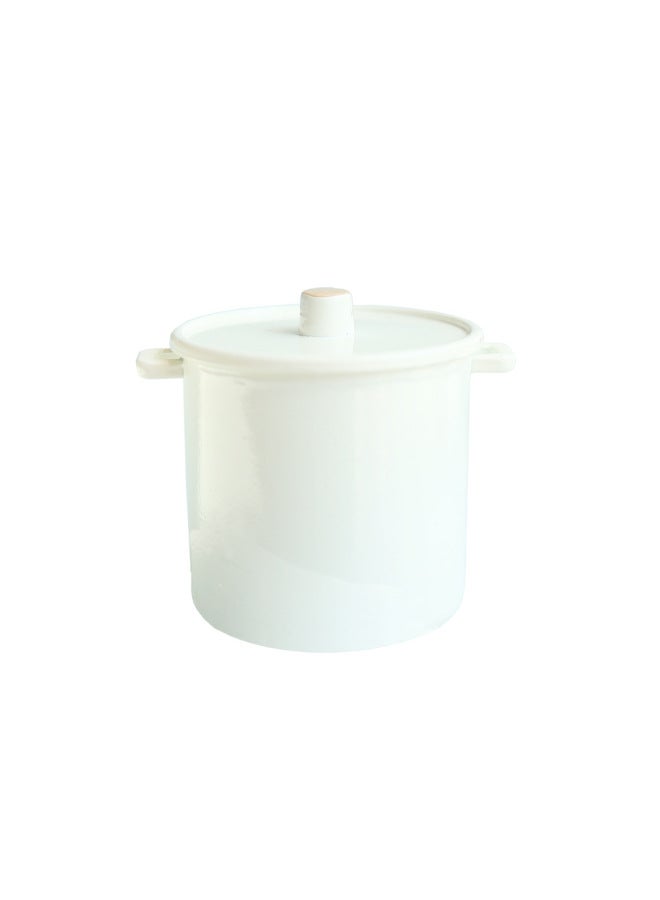 8 Points 12 Points Ob11 Gsc BJD Doll House Mini Simulation Model Food Play Kitchen Miniature High Pot Pan-Color:White High Pot