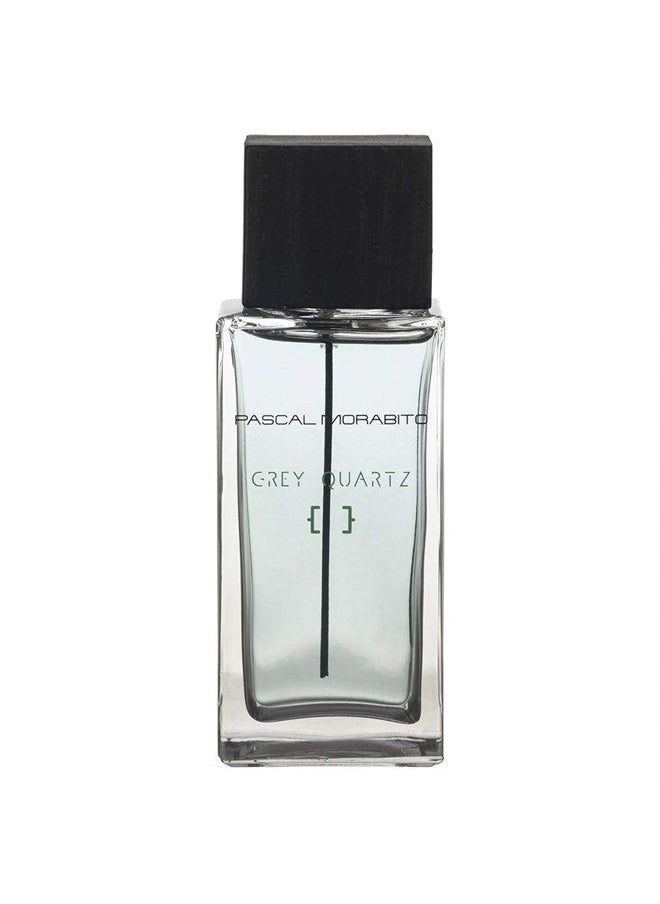 PASCAL MORABITO Grey Quartz- 3.4 Oz Eau De Toilette - Fragrance Mist For Men - Modern Aromatic Scent - Cologne Spray With Spices, Veviter, Leather, Geranium, Patchouli Accords  - Image 1