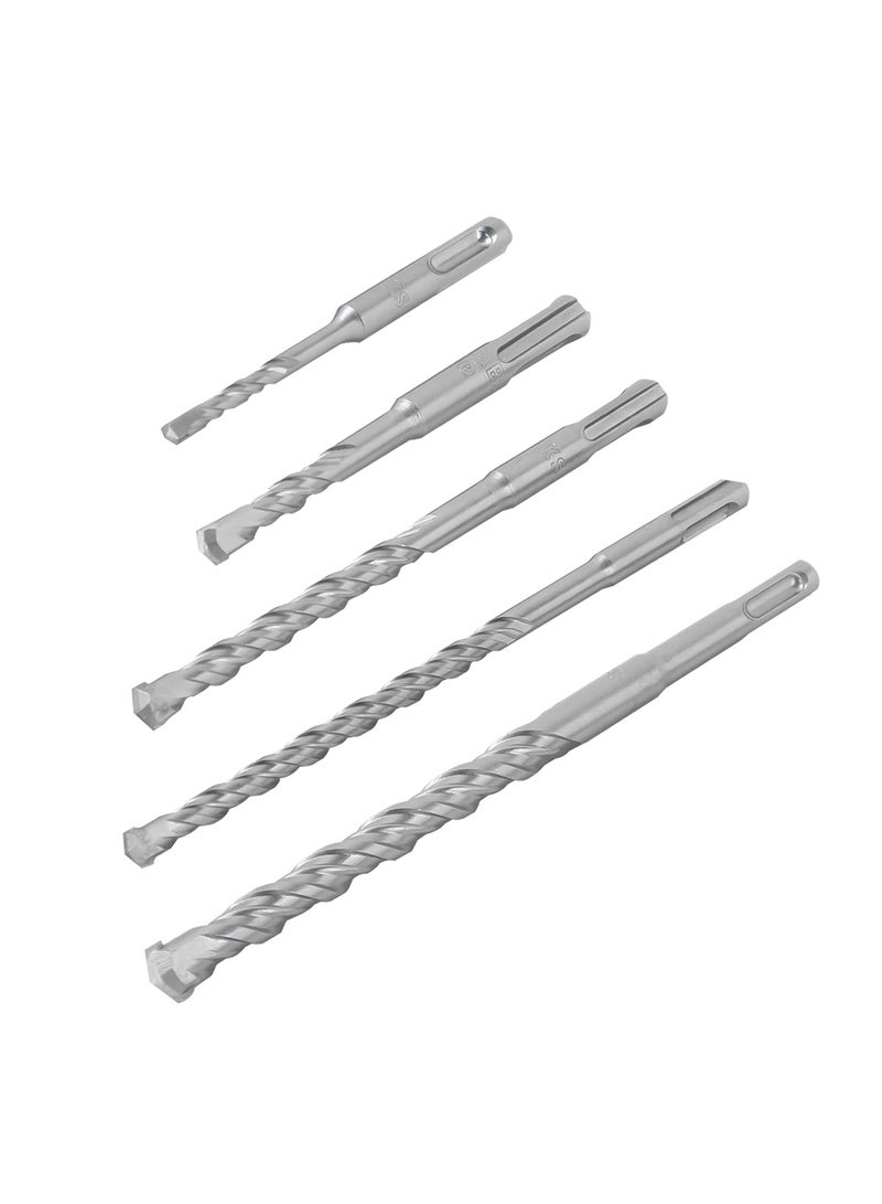 KSEIBI SDS-Plus Drill Bits 6.0x110MM, Rotary Hammer Drill Bit, Concrete Masonry Hole Tool for Brick, Masonry, Stone, Concrete, Marble, Tile, Metal, Plastics, Wood, Drywall and Other Masonry Materials.  - Image 2