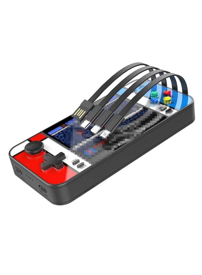 ELTRAZONE Portable Handheld Game Console with Power Bank, Retro & Modern Games, Rechargeable Battery, Compact HD Display, Travel-Friendly Gaming Device for Kids and Adults - Image 1