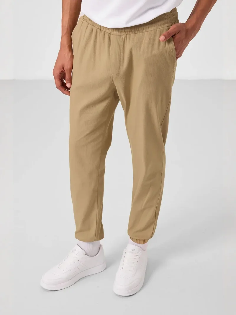 تومي لايف TOMMY Straight-Leg Pull-On Chinos