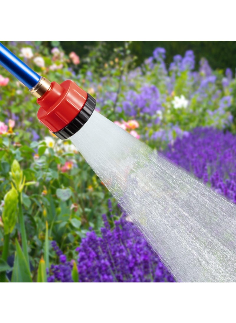 CMGTYYD Garden Hose Nozzle, Watering Nozzle for Garden/Plant/Lawn 11 GPM Flow Rate Plastic Hose Nozzle with PTFE Thread Seal Tape