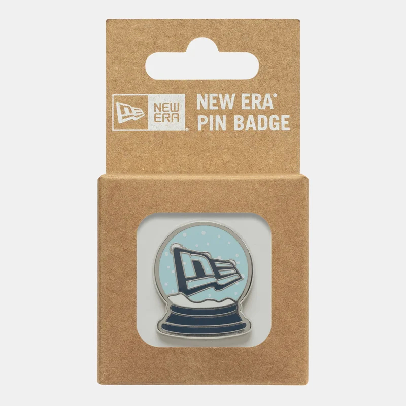 New Era Black Men's Snowglobe Pin Badge for Men | Best Price UAE