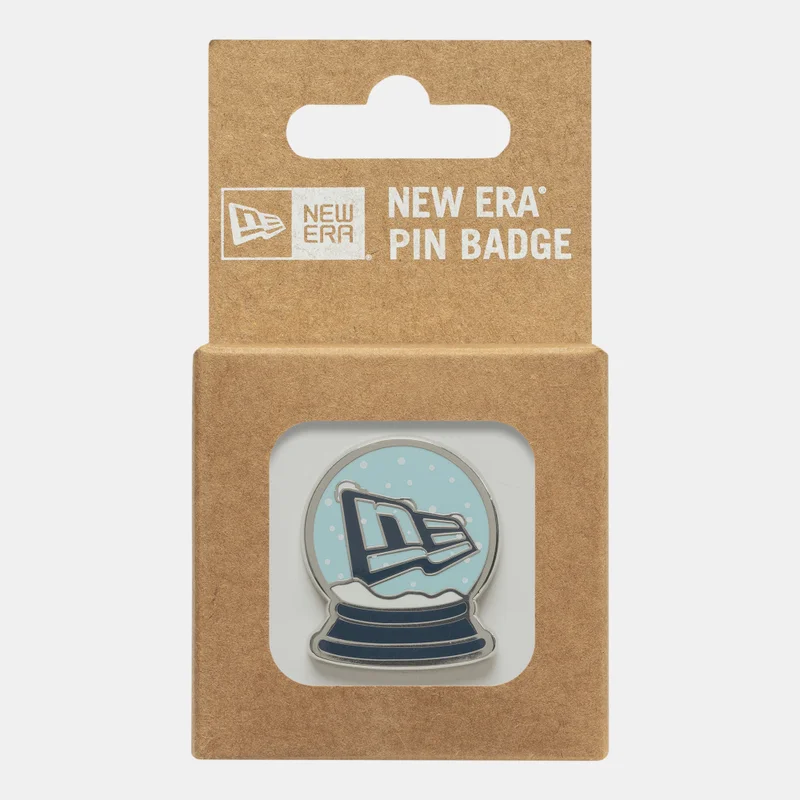 New Era Black Men's Snowglobe Pin Badge for Men | Best Price UAE