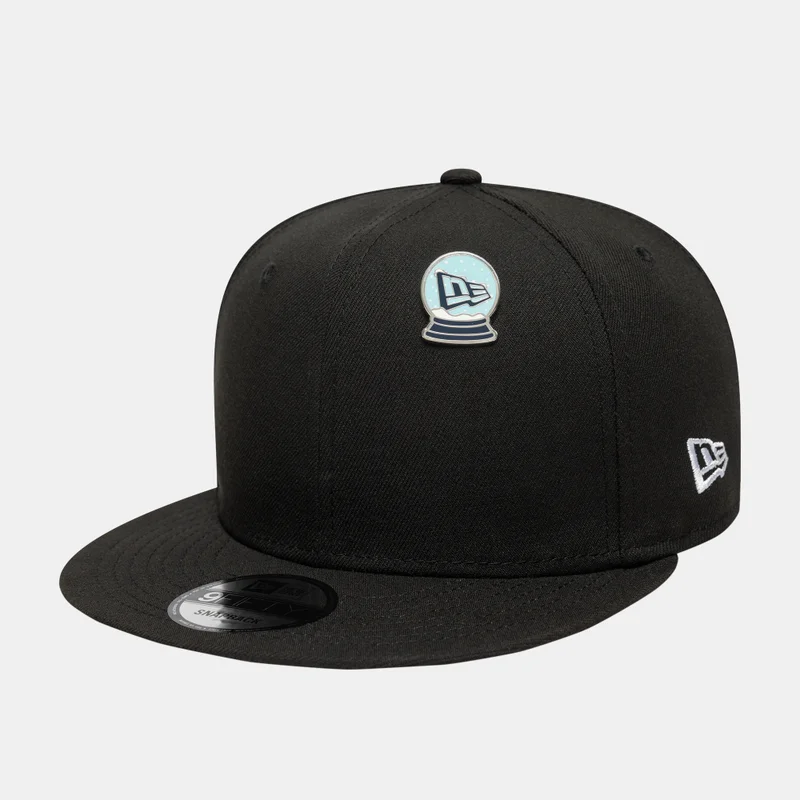 New Era Black Men's Snowglobe Pin Badge for Men | Best Price UAE