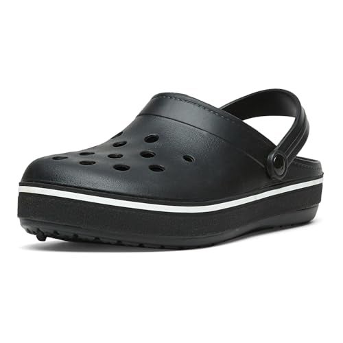 Campus Men's GC-4026 BLACK Clogs - 9UK/India GC-4026 - Image 1