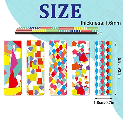 Joyberg 15 Pieces Bookmarks, Magnetic Bookmarks for Women, Page Markers for Students - Image 2