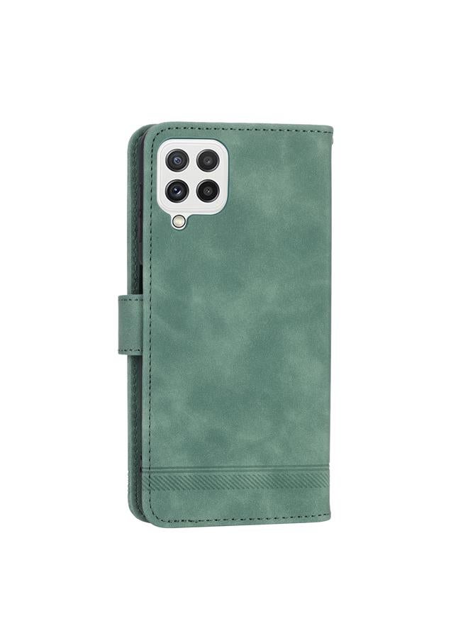 S-TOP Case For Samsung Galaxy A22 4G Dierfeng Dream Line TPU + PU Leather Phone Case - Image 3