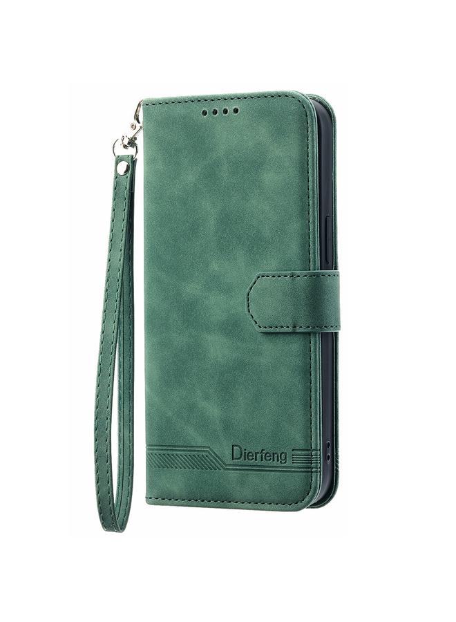 S-TOP Case For Samsung Galaxy A22 4G Dierfeng Dream Line TPU + PU Leather Phone Case - Image 2