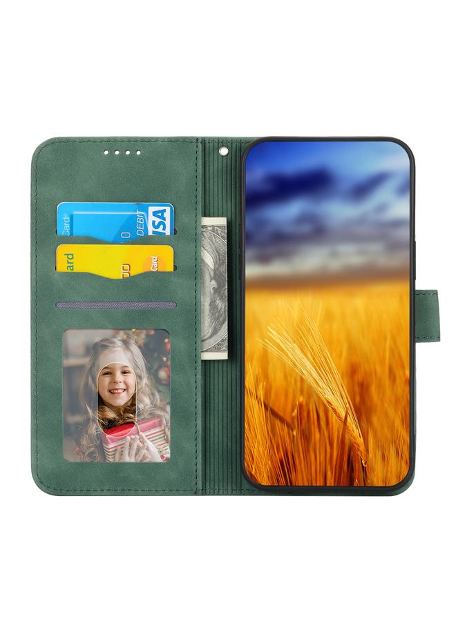 S-TOP Case For Samsung Galaxy A22 4G Dierfeng Dream Line TPU + PU Leather Phone Case - Image 4