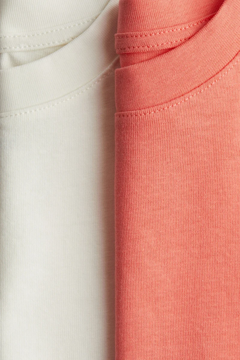 H&M 2-pack oversized T-shirts