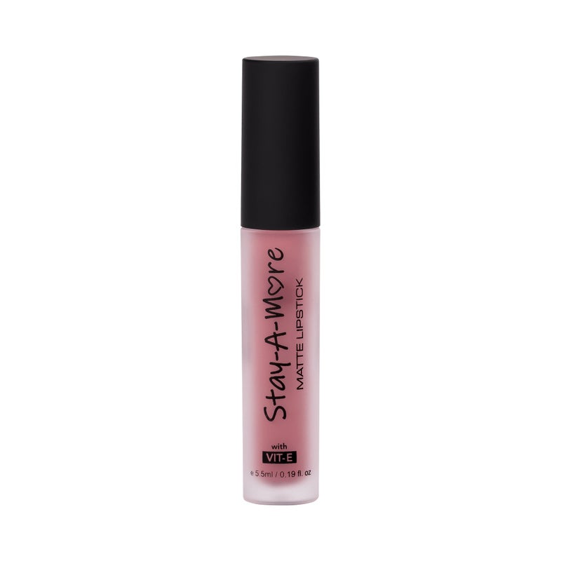 Armaf Beaute Make Up Stay A More Liquid Lipstick Periwinkle 5.5ml, Lightweight Lip Stick, Long Lasting Finish, Weightless Formula, Comfortable Wear, Smudge Proof, Non Drying, Hydrating, Bold & Vibrant