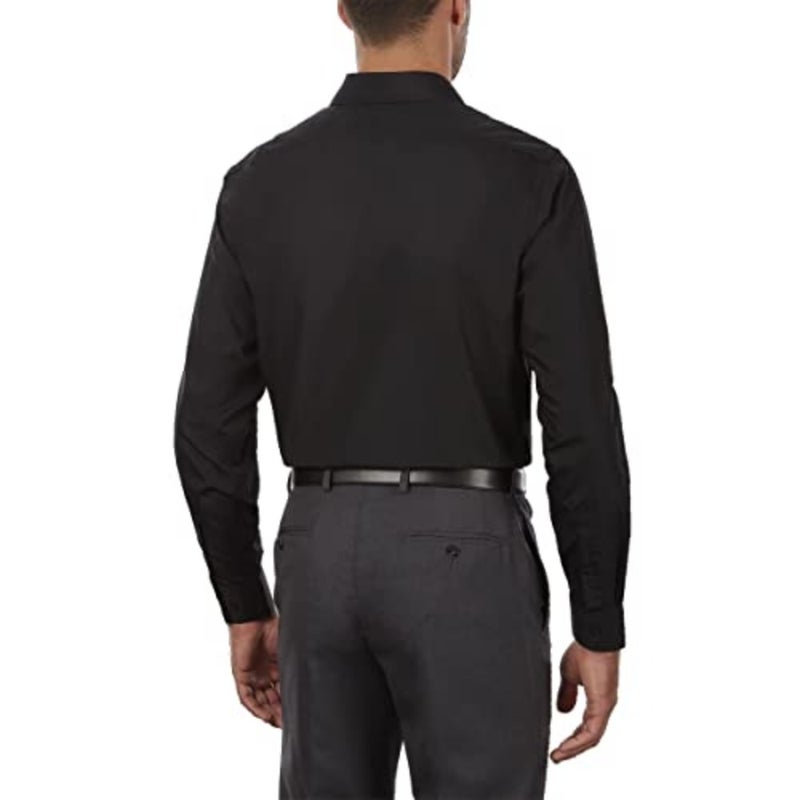 Men's TALL FIT Dress Shirts Poplin Big and Tall - Image 2