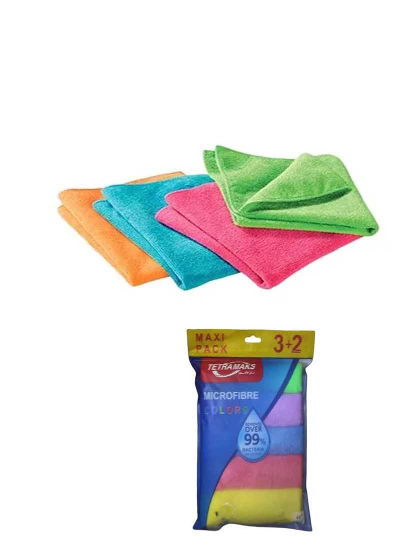 TETRA MAKS 5-piece cleaning cloth set - Image 2