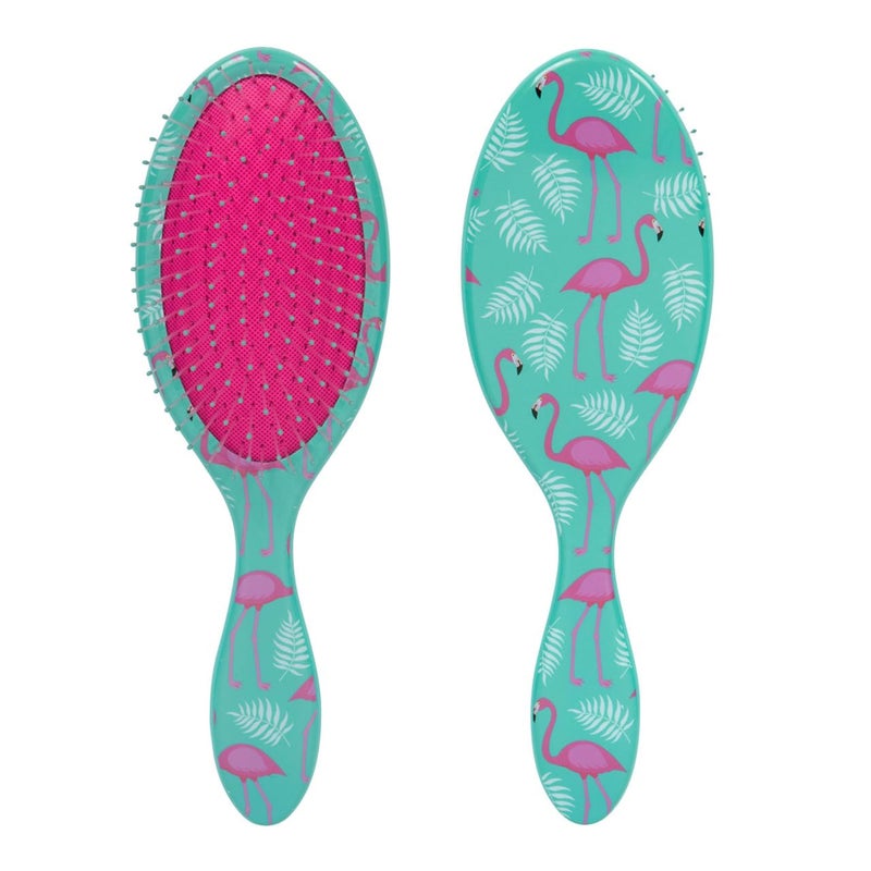 Cala Wetndry teal flamingo hair detangler