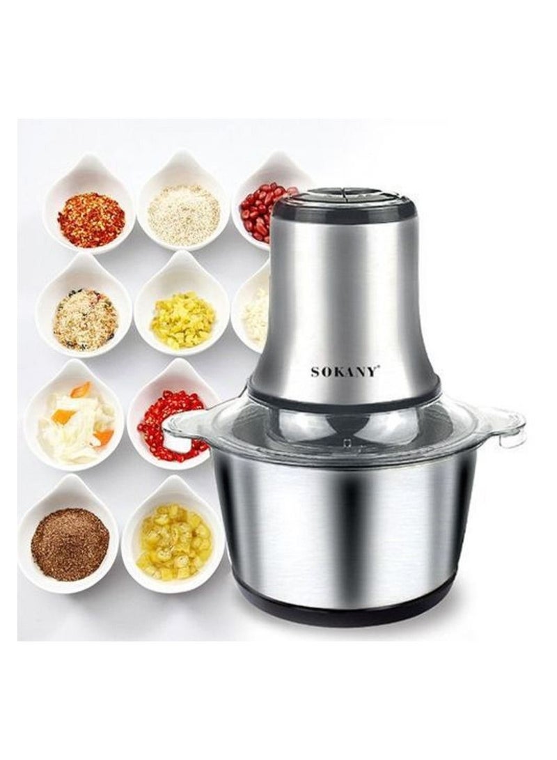 sokany Chopper With Steel Body 800 Watt - 3.0 L - Image 1