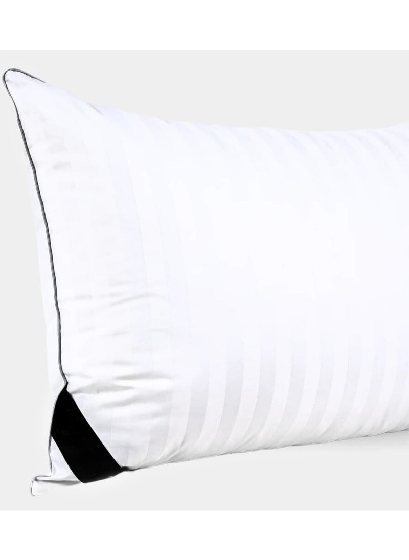 Luxury Hotel Pillow | 1500 Gram | 100% Striped Cotton | 70 x 50 | Hotel Collection Bed Pillows Set of 2 - Microfiber Cloud Hotel Pillow - pzsku/Z67121473B2597AE57023Z/45/_/1736939598/7a01eee1-47b7-47e1-98fb-71cfefb19cc8