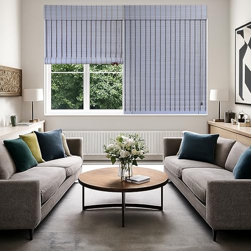 Mr.Chickwala Light Filtering & Cooling PVC Exterior & Interior Window Blind for Balcony and Outdoor Area - Sun Shade, Heat Reducing, Rain Resistant (4 FEET Width X 5 FEET Height) White - Image 3