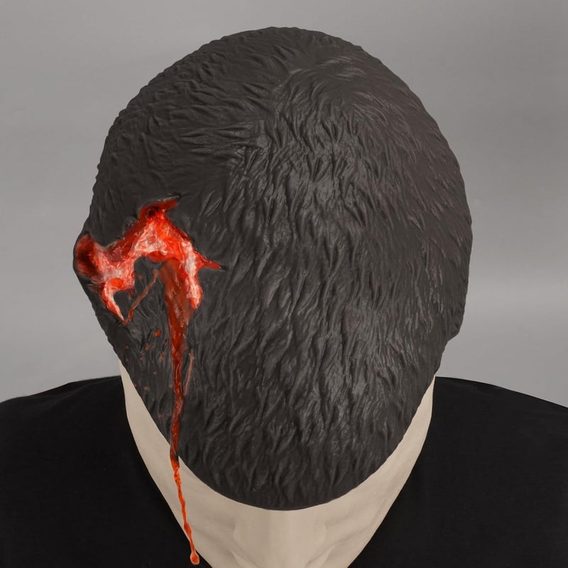 MedEduQuest Wearable Head Wound Simulator Kit Realistic Bleeding Control Training for Medical Students First AidWound Training and Medical Classes  Black - Image 3