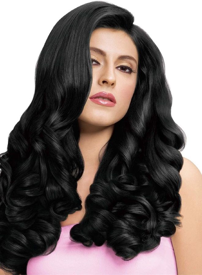 Nisha Natural Henna Based Hair Color (Natural Black) 10GM Pack of 10 - Image 4