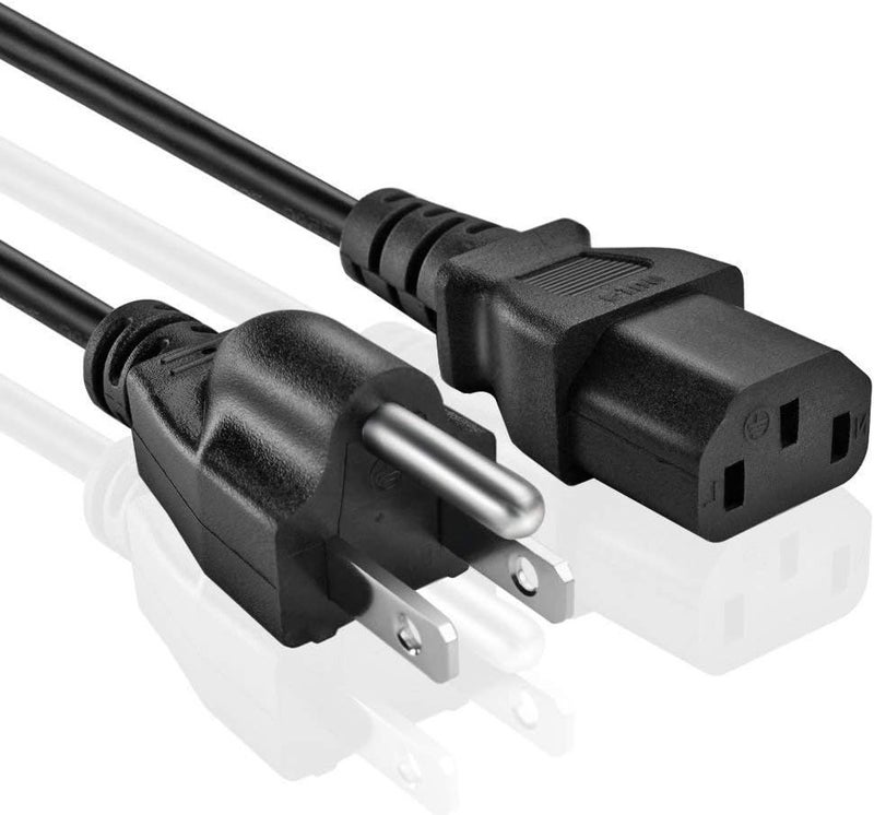 OMNIHIL [UL Listed] 8 Feet Long AC Power Cord Compatible with HFS Bill Money Counter Worldwide Currency Cash Counting Machine UV & MG Counterfeit - Image 1