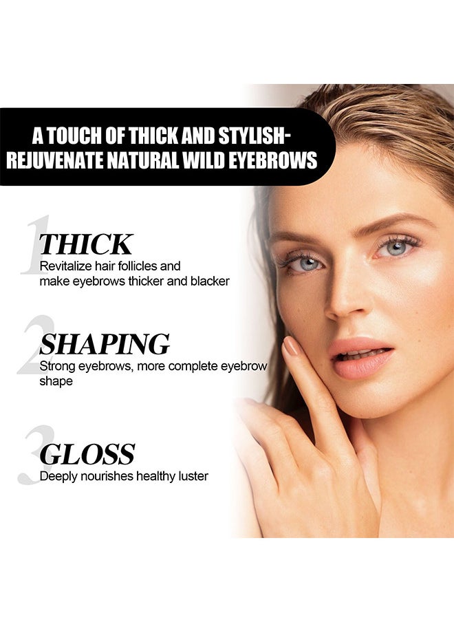 EELHOE - Eyebrow Growth Solution - Thick Curly And Slender Eyebrow Care Solution 30ml - Natural Growth - Image 1