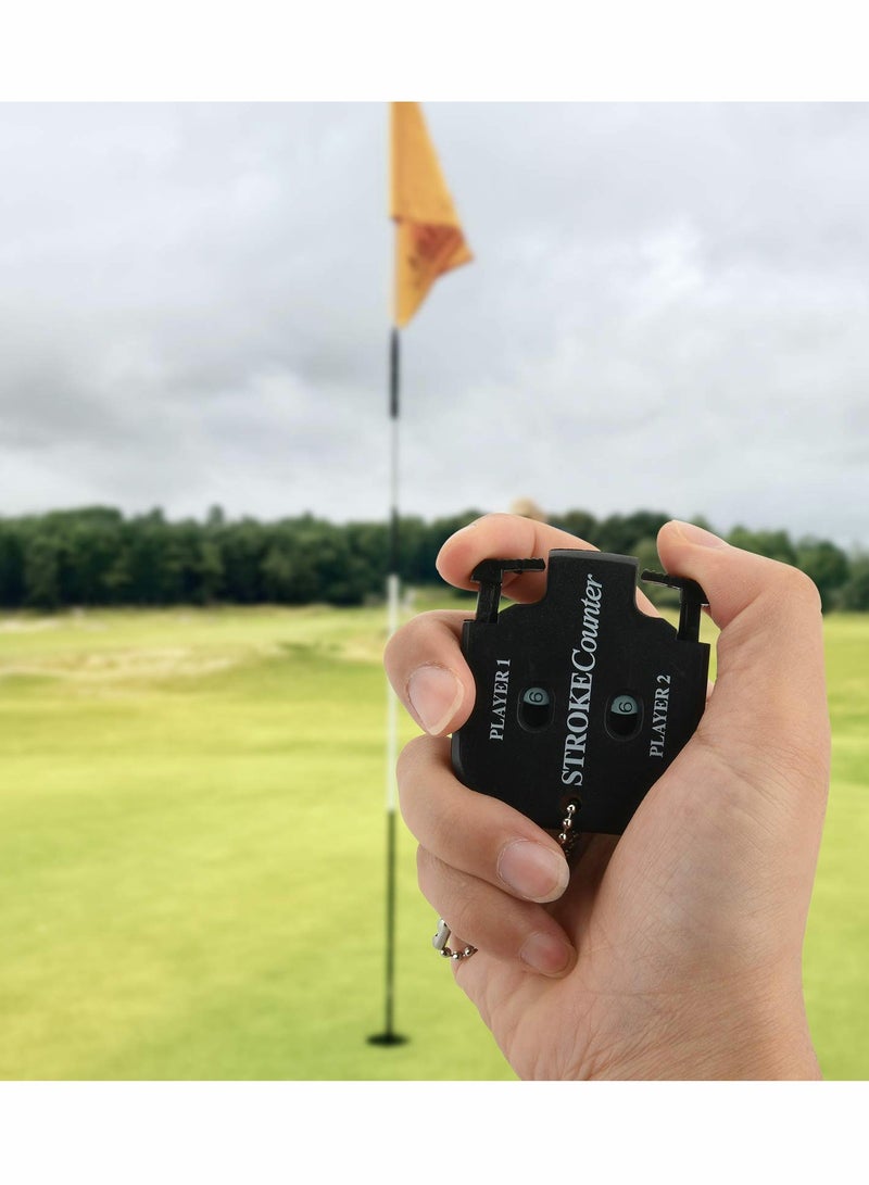 Barakah عداد نقاط الجولف المصغر مع سلسلة مفاتيح للعبة الجولف (2 قطعة) - Image 3