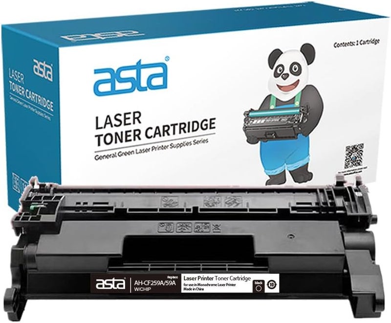 استا خرطوشة حبر 59A CF259A مع شريحة متوافقة مع طابعات HP LaserJet Enterprise MFP M430f M406dn Pro M304a M404n M404dn M404dw M428fdn M428dw M428fdw بديل CF C F 59 259 A - Image 1
