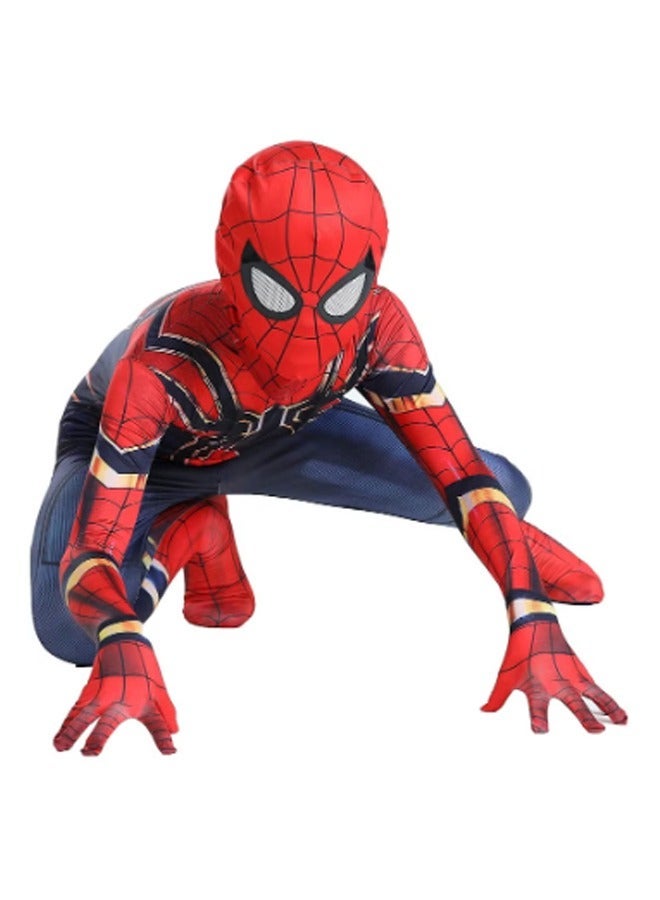 زي البطل العنكبوت كوسبلاي مجموعة 3D أسلوب البطل الخارق كوسبلاي كامل الجسم بدلة الهيكل سباندكس لباس البطل العنكبوت للأطفال - Image 3