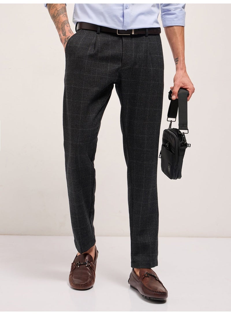 THE BEAR HOUSE Men’s formal trouser for everyday wear, smart, stylish and comfortable bottom wear for office, business meetings and formal occasions, perfect choice to elevate your professional look - Image 3