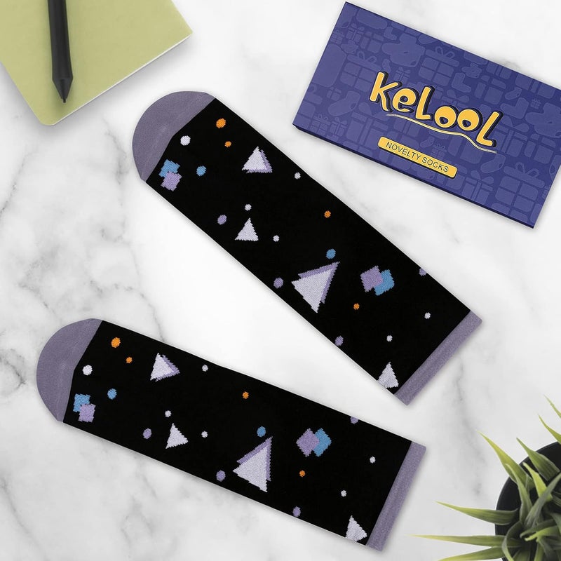 Kelool Do Not Disturb I'm Gaming Socks,Men Gifts for Men Teen Boys Dad Him Son Fathers,Valentines Day Mens Gifts for Him Kids - Image 3